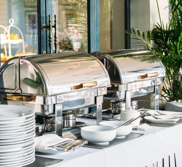 Breakfast with Catering buffet in restaurant