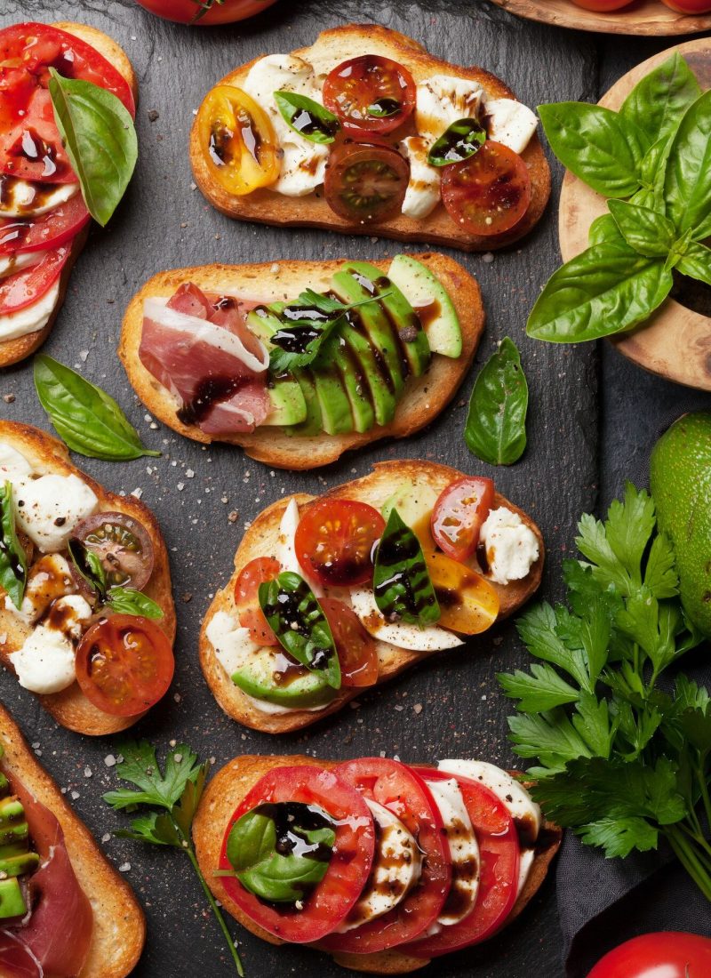 Traditional spanish tapas